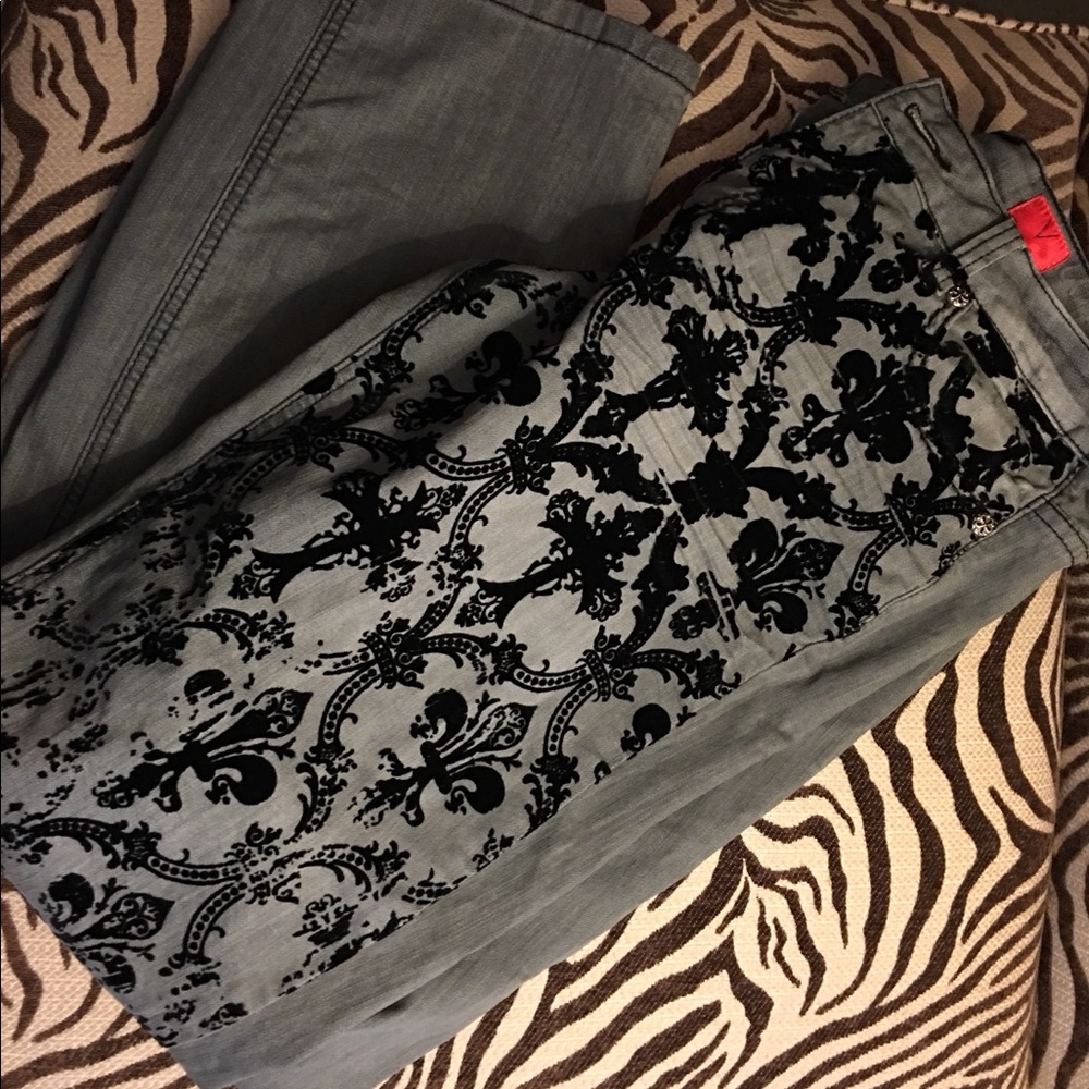 V Cristina Fleur De Lis Jeans